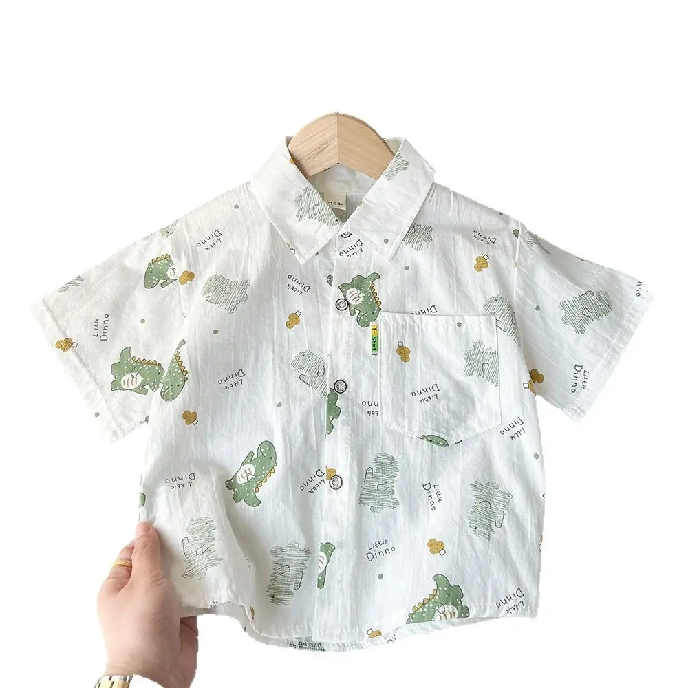 2025 Kids Printed Short Sleeve T-Shirt White - Image 8