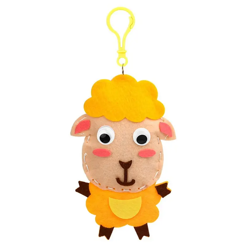 Cute Cartoon Animal Keychains for Kids