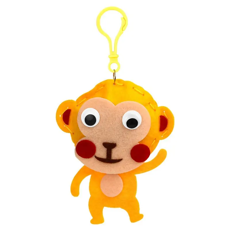 Cute Cartoon Animal Keychains for Kids