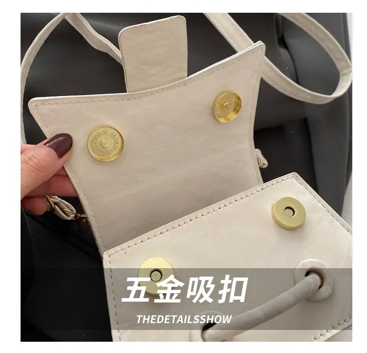 2025 New Cross-Border Women's Bag High-End Solid Color — feature 4