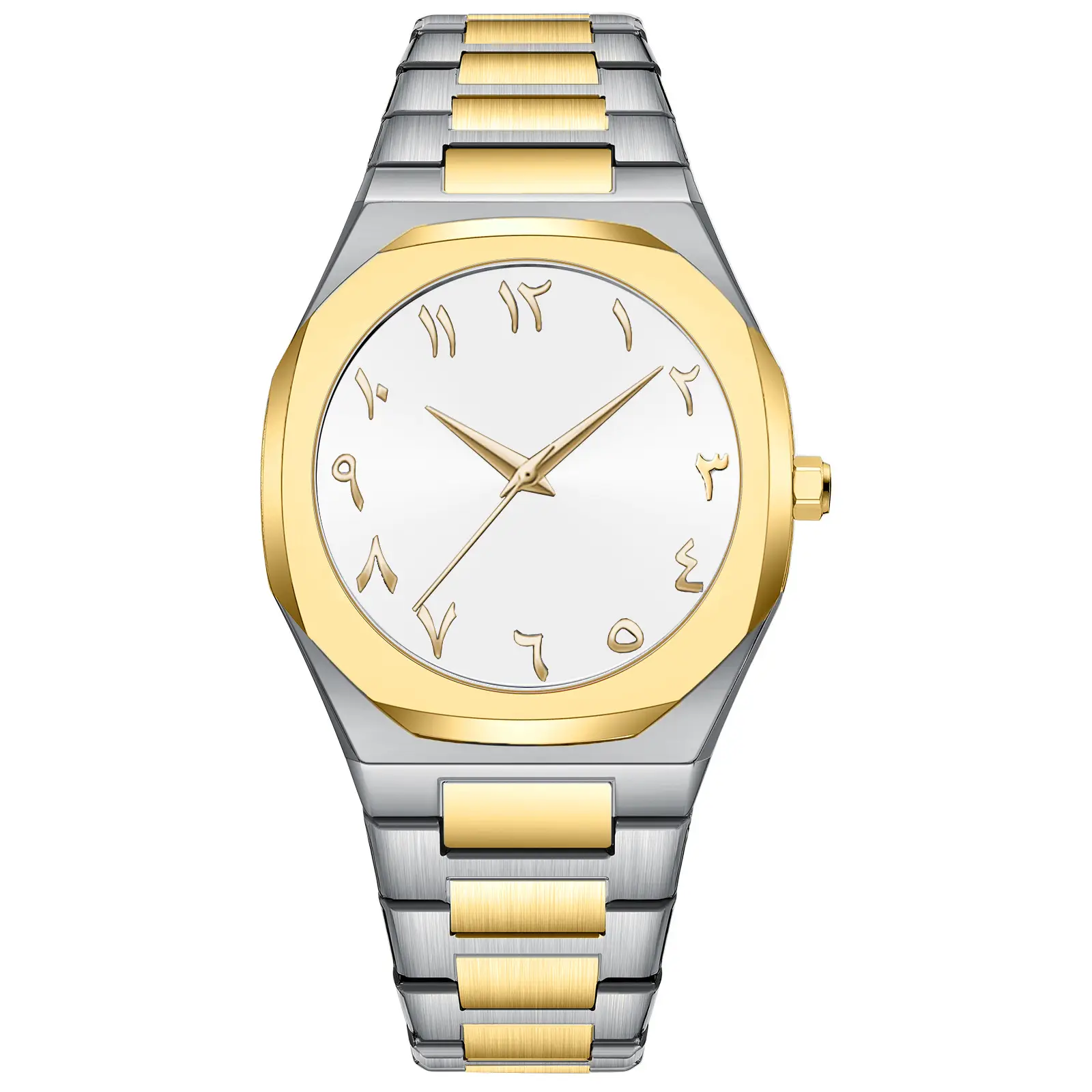 Men's All Black Arabic Dial Waterproof Watch - Image 16