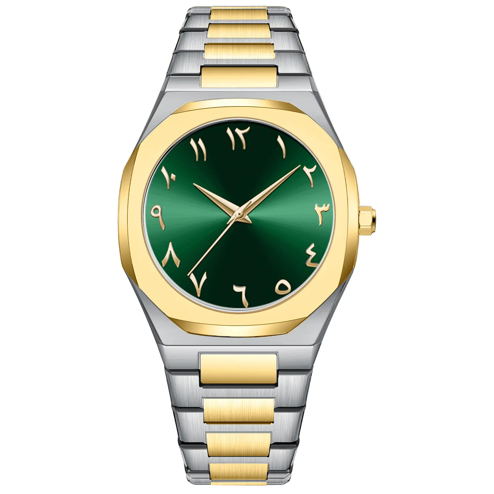 Men's All Black Arabic Dial Waterproof Watch - Image 19