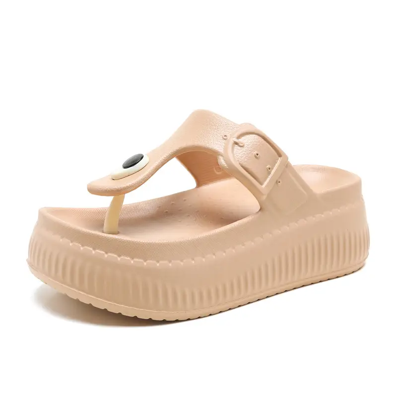 2025 new women's size thick-soled slippers flip-flops outdoor casual sandals light breathable comfortable sandals wholesale - Image 5