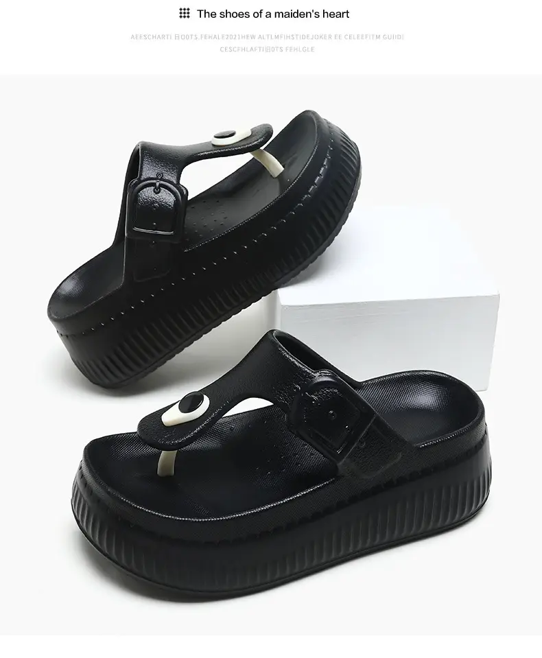 2025 new women's size thick-soled slippers flip-flops outdoor casual sandals light breathable comfortable sandals wholesale — feature 18