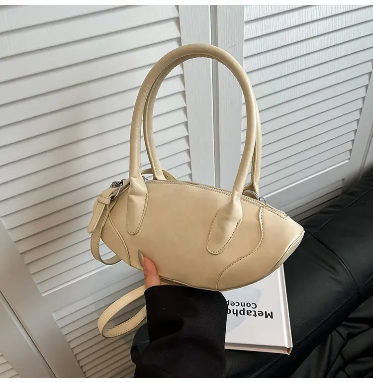 Grey Textured Crossbody Bag for Women 2026 — feature 12