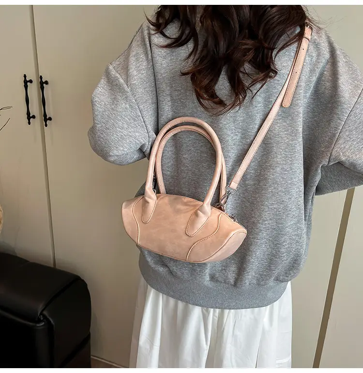 Grey Textured Crossbody Bag for Women 2026 — feature 18