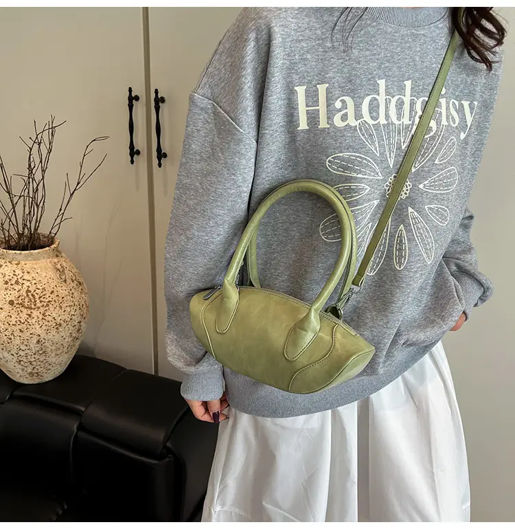 Grey Textured Crossbody Bag for Women 2026 — feature 21