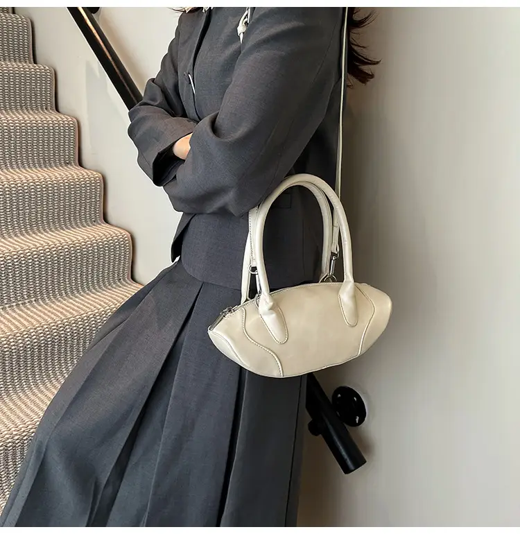Grey Textured Crossbody Bag for Women 2026 — feature 27