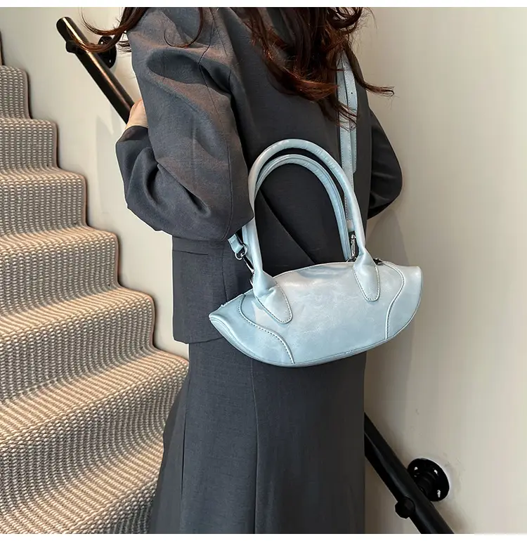 Grey Textured Crossbody Bag for Women 2026 — feature 29