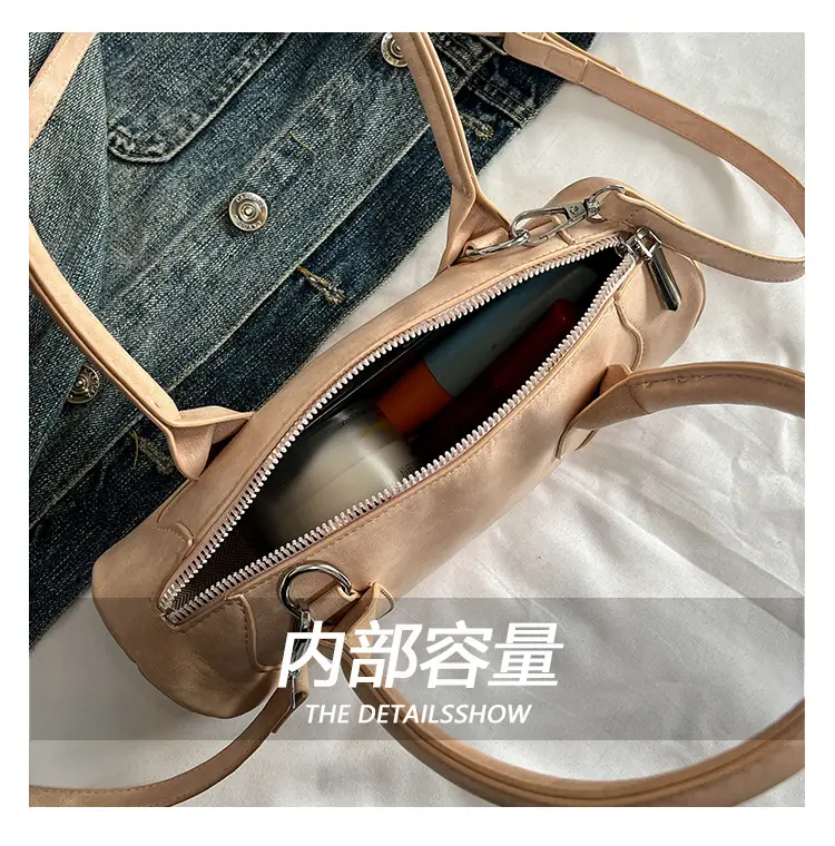 Grey Textured Crossbody Bag for Women 2026 — feature 3