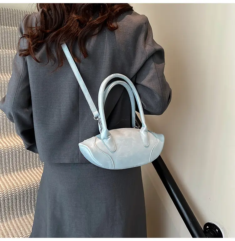 Grey Textured Crossbody Bag for Women 2026 — feature 31