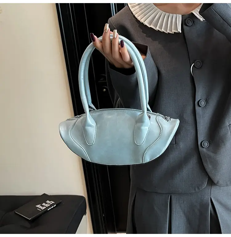 Grey Textured Crossbody Bag for Women 2026 — feature 32