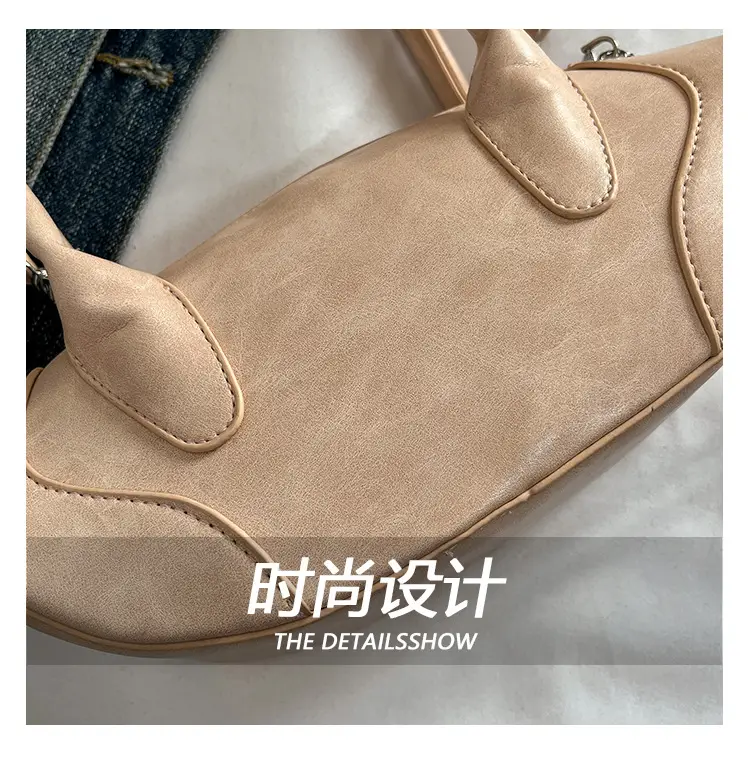 Grey Textured Crossbody Bag for Women 2026 — feature 4