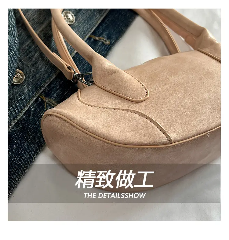 Grey Textured Crossbody Bag for Women 2026 — feature 5