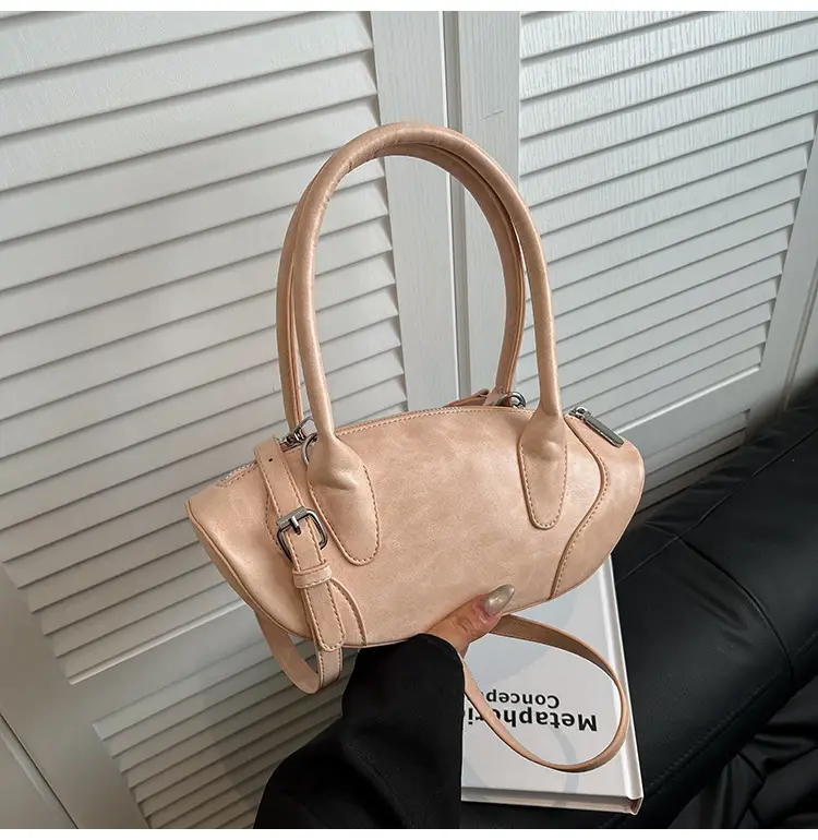 Grey Textured Crossbody Bag for Women 2026 — feature 7