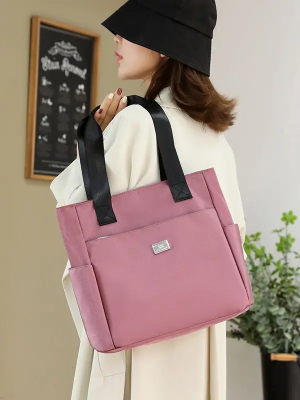 Purple Women's Shoulder Bag 2026 New Model Oxford Cloth Large Capacity - Image 6