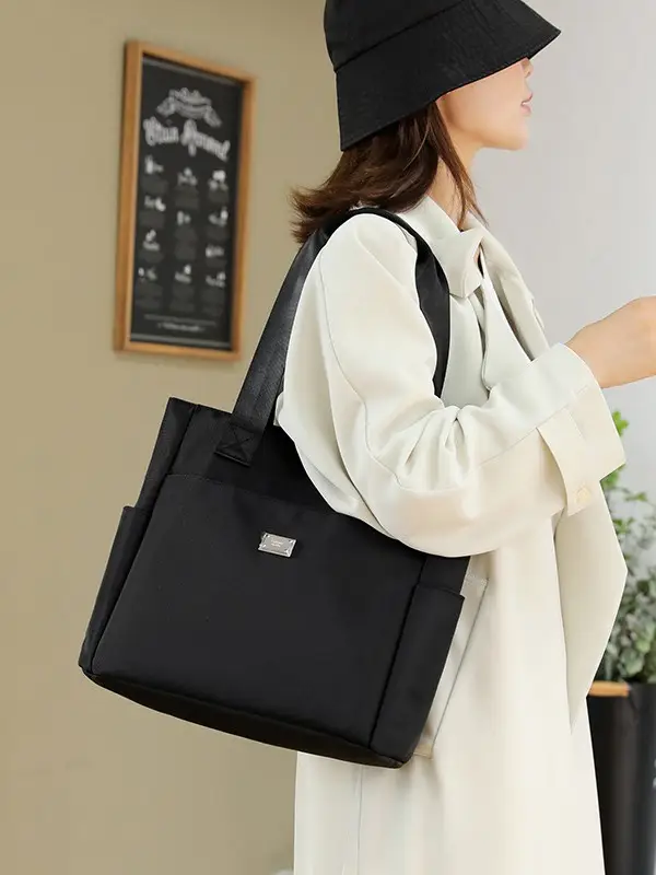 Purple Women's Shoulder Bag 2026 New Model Oxford Cloth Large Capacity - Image 8