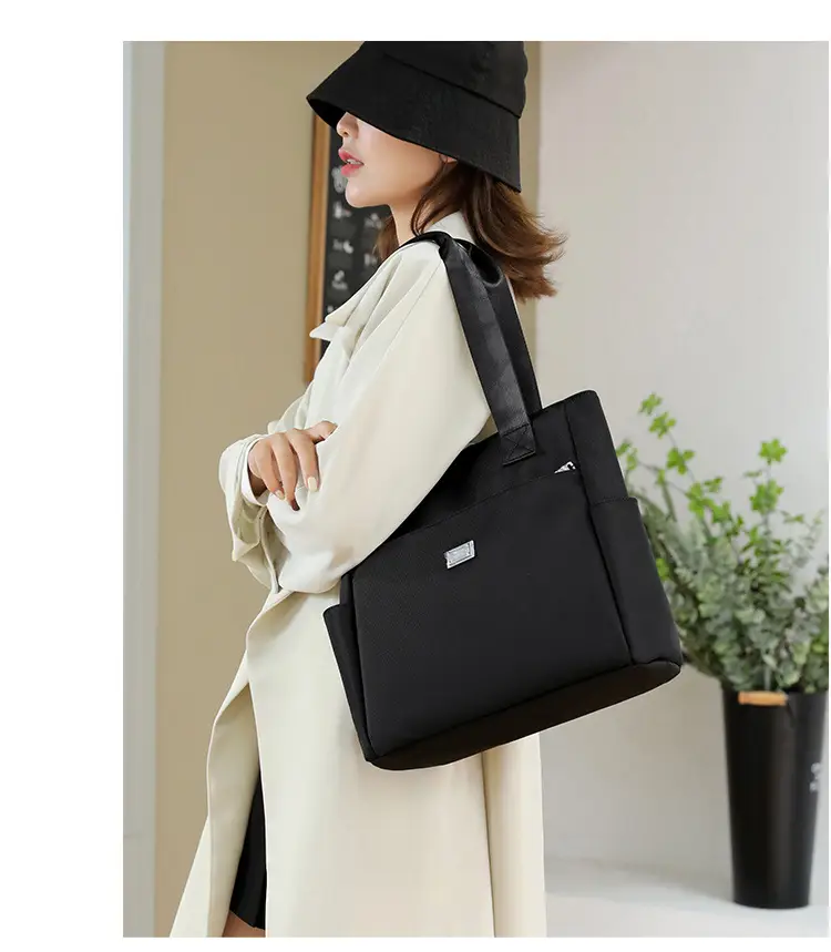 Purple Women's Shoulder Bag 2026 New Model Oxford Cloth Large Capacity — feature 24