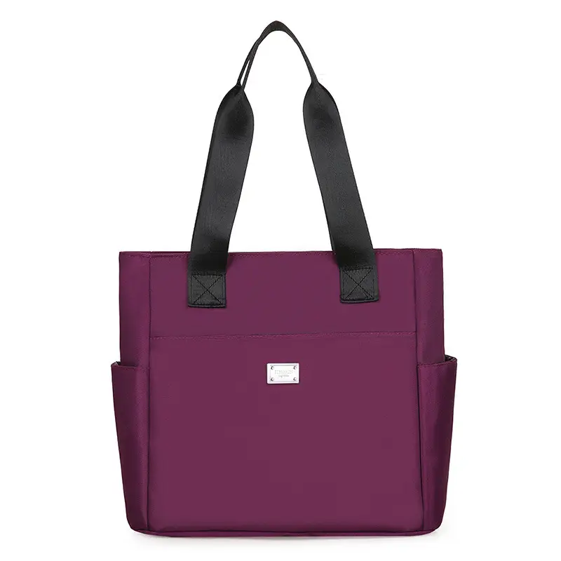 Purple Women's Shoulder Bag 2026 New Model Oxford Cloth Large Capacity - Image 3