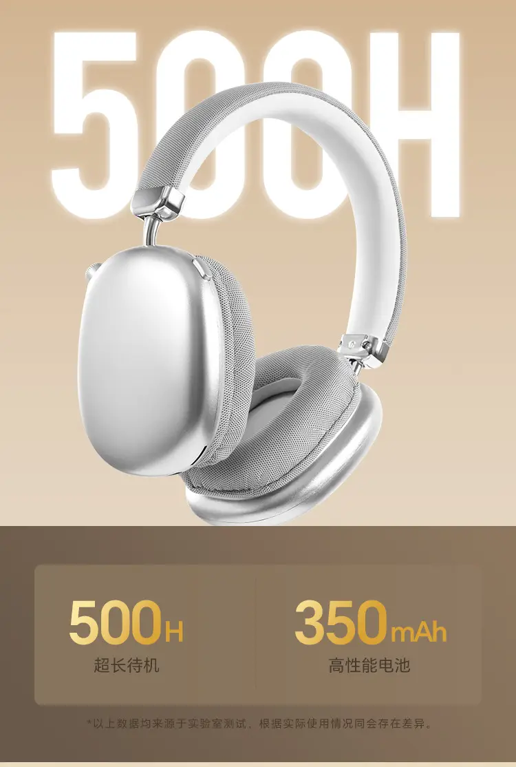 Te-X9 Wireless Bluetooth Headset Silver Heavy Bass Sports Mobile β feature 19