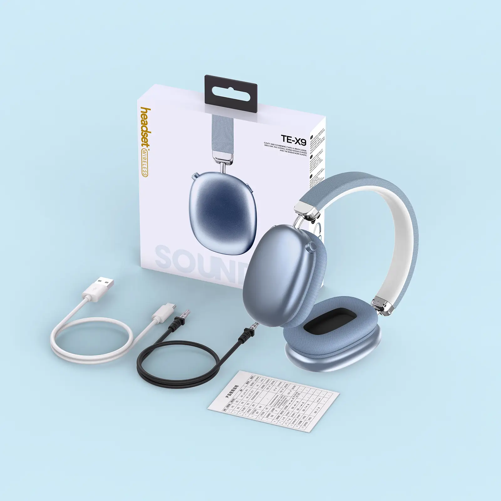 Te-x9 blue