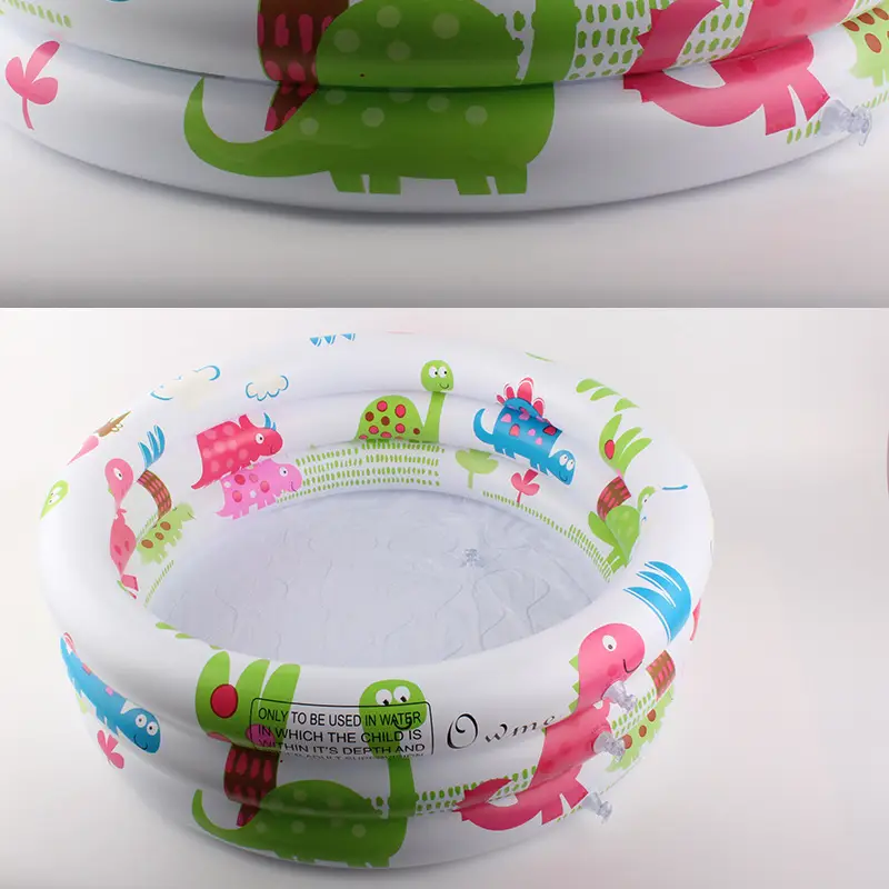 Cartoon Dinosaur Round Print Swimming Pool Baby Home Swimming Pool Kids Toy Pool Pvc Ocean Ball Pool — feature 13