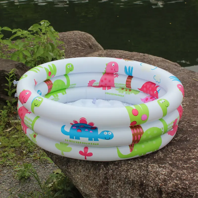 Cartoon Dinosaur Round Print Swimming Pool Baby Home Swimming Pool Kids Toy Pool Pvc Ocean Ball Pool — feature 14