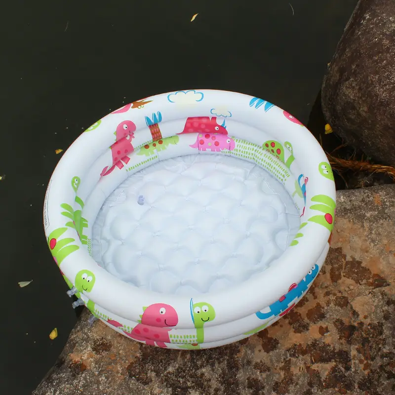 Cartoon Dinosaur Round Print Swimming Pool Baby Home Swimming Pool Kids Toy Pool Pvc Ocean Ball Pool — feature 17