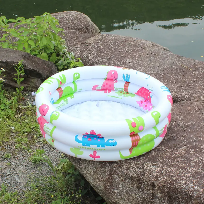 Cartoon Dinosaur Round Print Swimming Pool Baby Home Swimming Pool Kids Toy Pool Pvc Ocean Ball Pool — feature 18