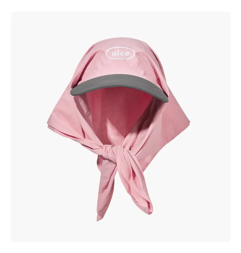 Pink Knot Cap for Women Girls Outdoor Wear — feature 18