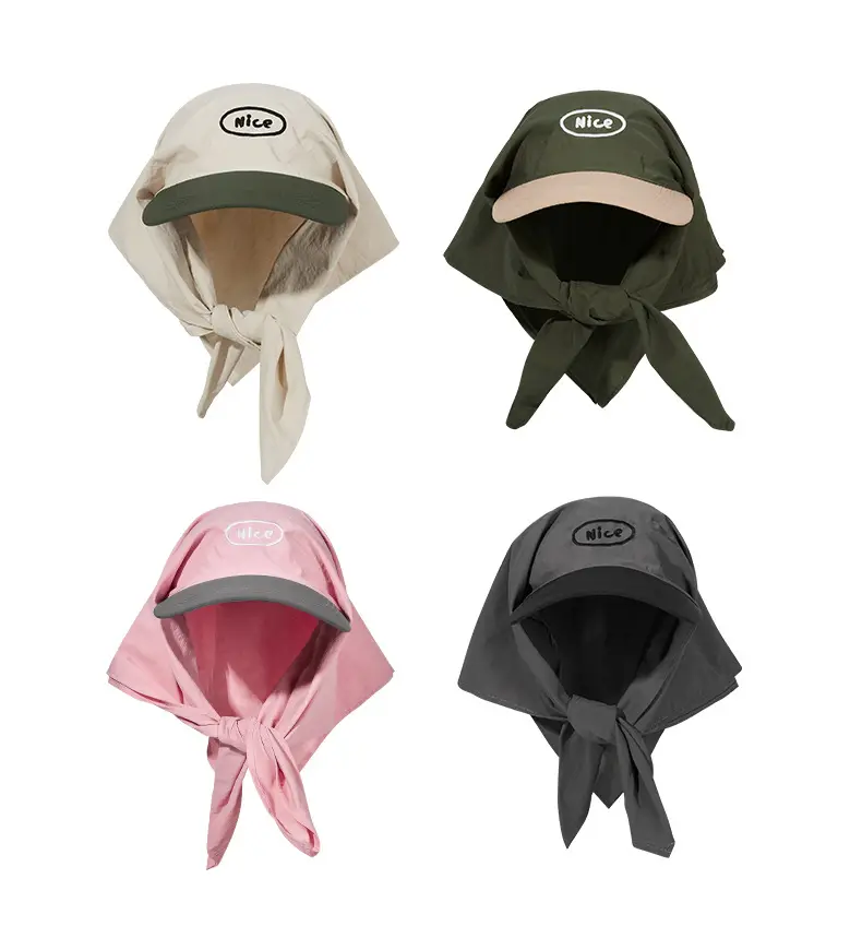 Pink Knot Cap for Women Girls Outdoor Wear — feature 2
