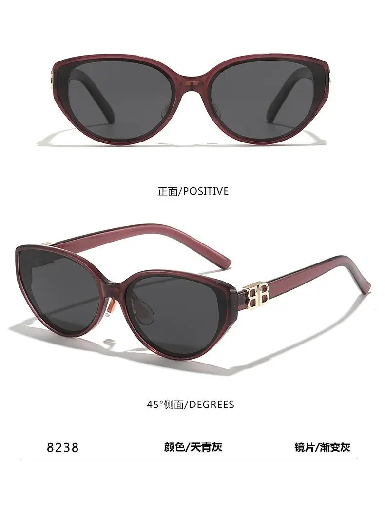 Anti-UV Cat-Eye Sunglasses Black — feature 13