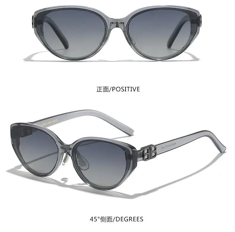 Anti-UV Cat-Eye Sunglasses Black — feature 14
