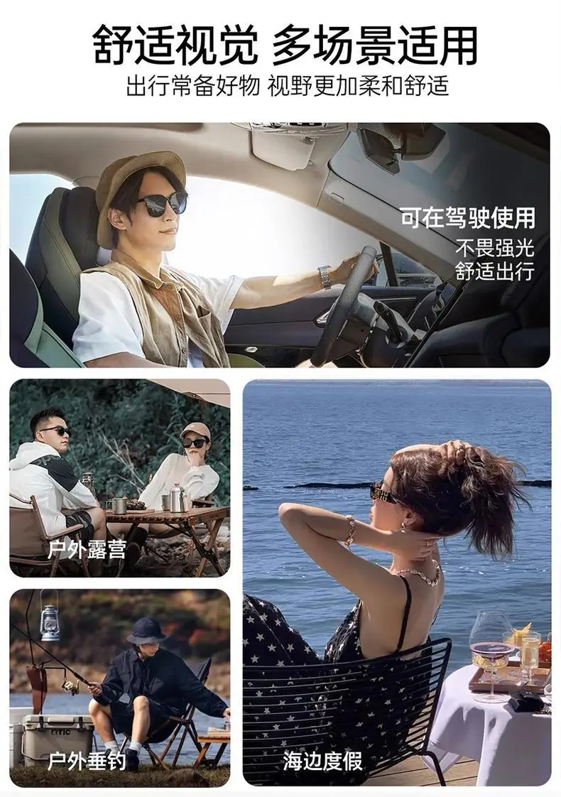 Anti-UV Cat-Eye Sunglasses Black — feature 8