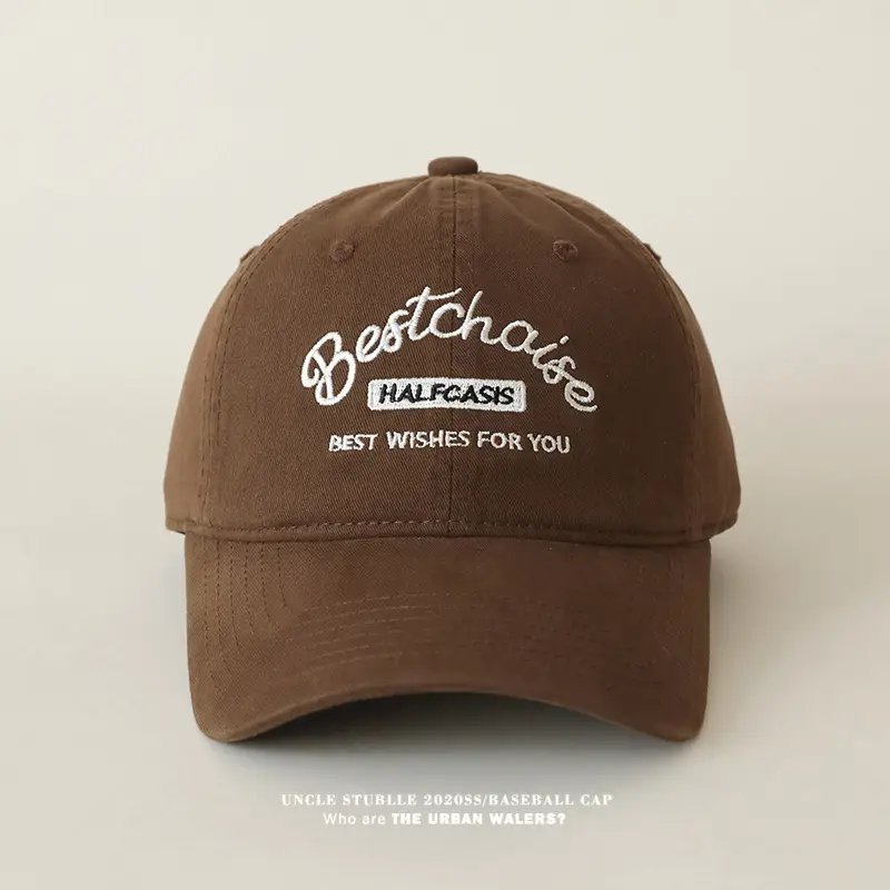 American Retro Baseball Cap Men Women Deepened Widened Face Small Cap Four Seasons All-match Soft Top Sunshade Hat — feature 13