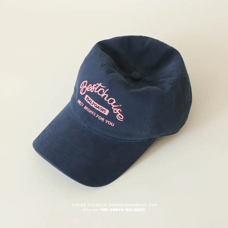 American Retro Baseball Cap Men Women Deepened Widened Face Small Cap Four Seasons All-match Soft Top Sunshade Hat — feature 14