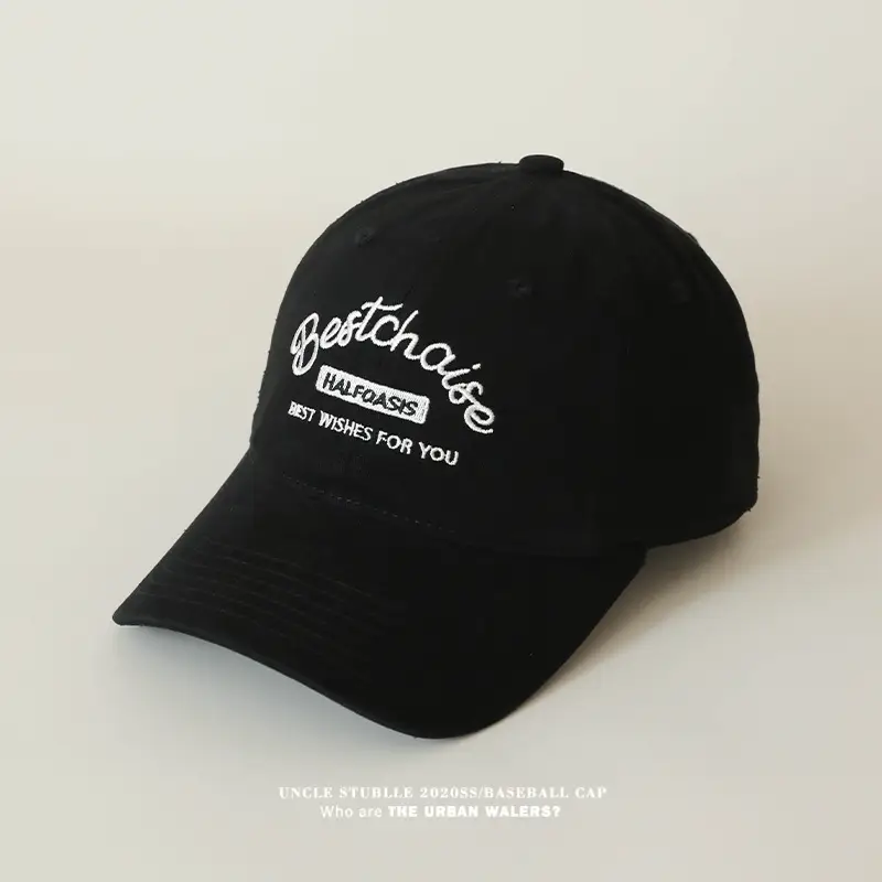 American Retro Baseball Cap Men Women Deepened Widened Face Small Cap Four Seasons All-match Soft Top Sunshade Hat — feature 17