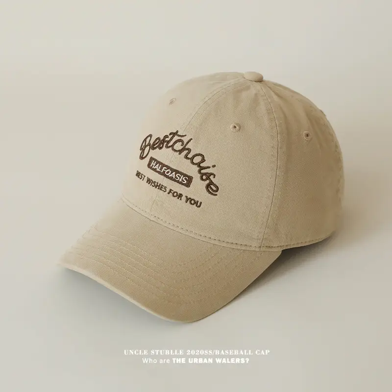 American Retro Baseball Cap Men Women Deepened Widened Face Small Cap Four Seasons All-match Soft Top Sunshade Hat — feature 9