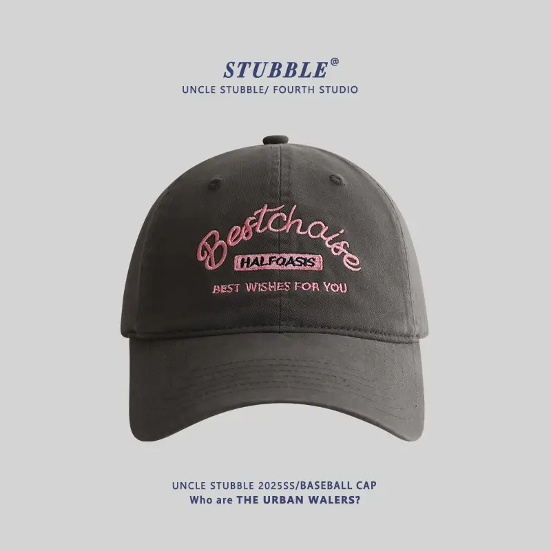 American Retro Baseball Cap Men Women Deepened Widened Face Small Cap Four Seasons All-match Soft Top Sunshade Hat - Image 5