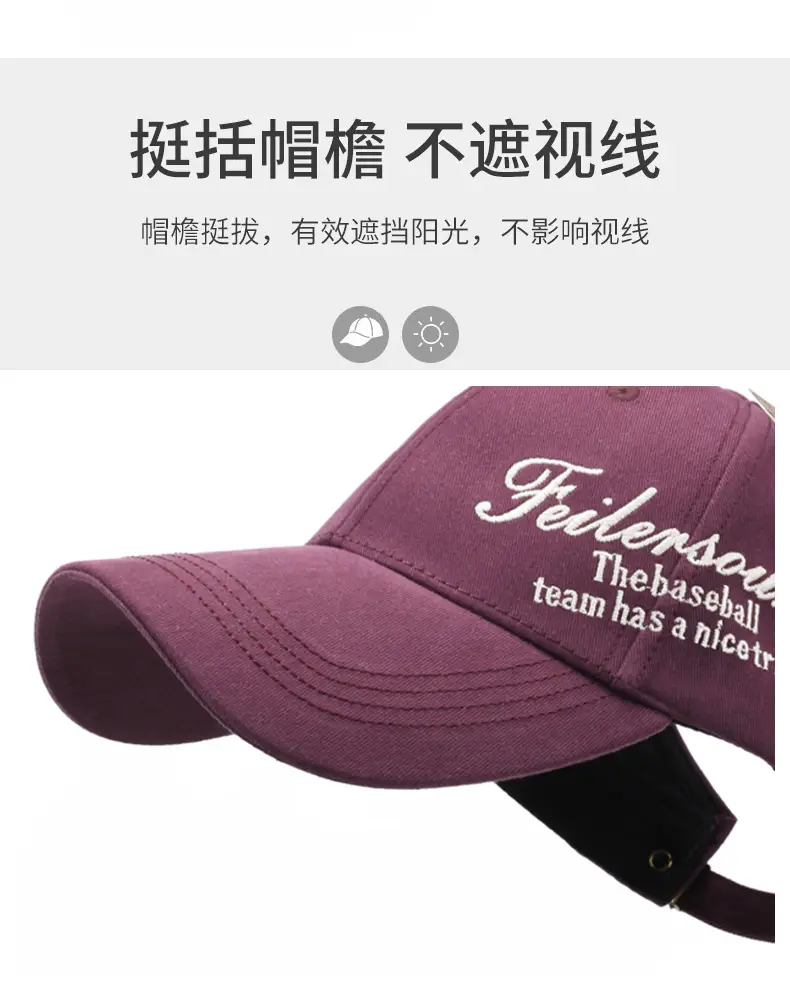 2025 New American Letter Baseball Cap for Men Women — feature 2