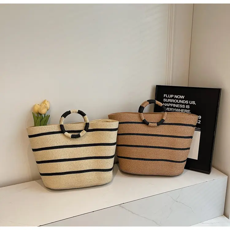 Straw Women's Large Capacity Shoulder Bag — feature 10