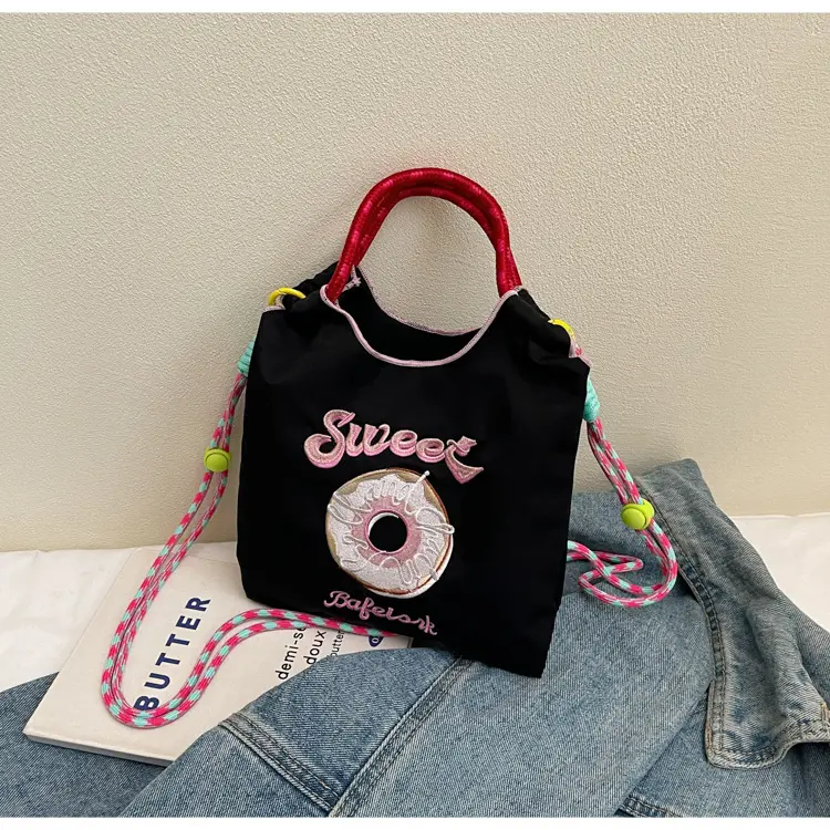 Cross-Border Embroidered Donut Bag for Women — feature 10