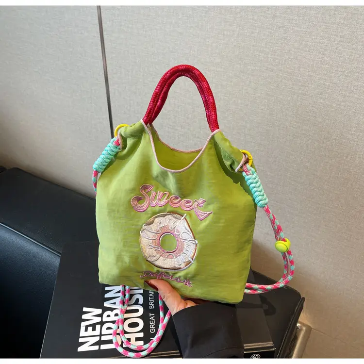 Cross-Border Embroidered Donut Bag for Women — feature 14