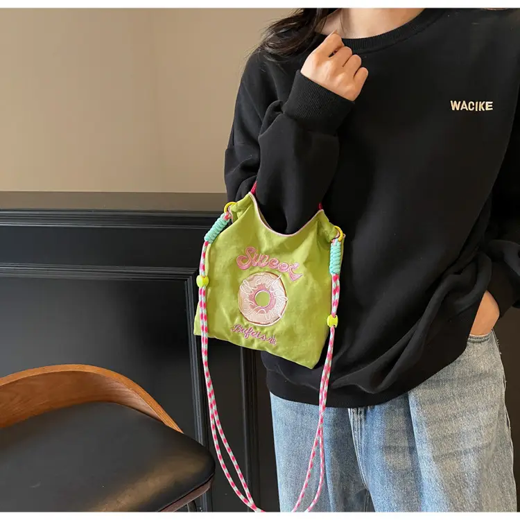 Cross-Border Embroidered Donut Bag for Women — feature 16