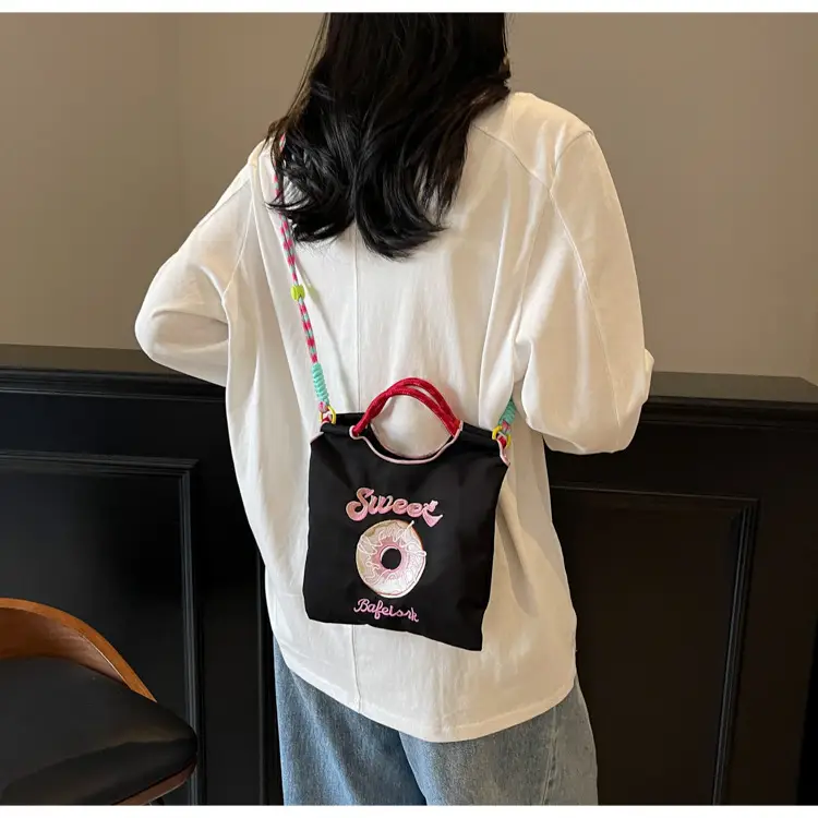 Cross-Border Embroidered Donut Bag for Women — feature 19