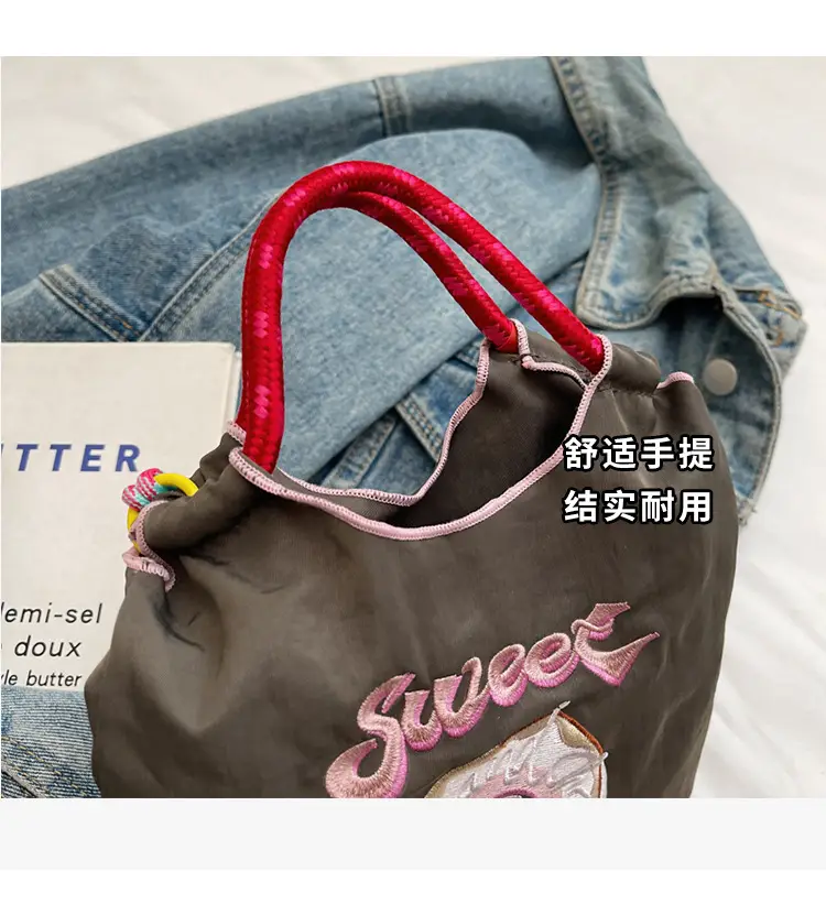 Cross-Border Embroidered Donut Bag for Women — feature 23