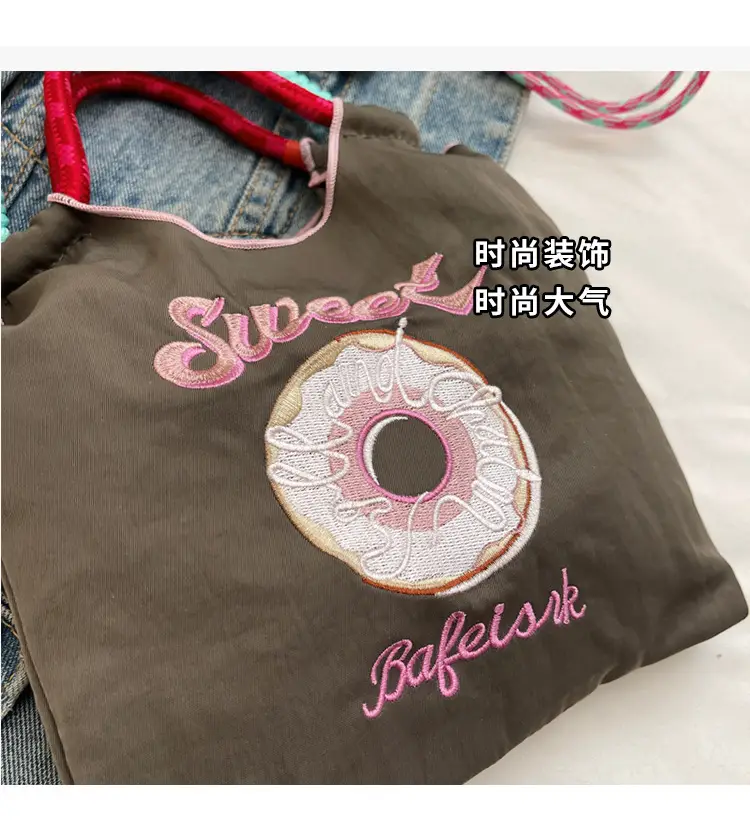 Cross-Border Embroidered Donut Bag for Women — feature 25