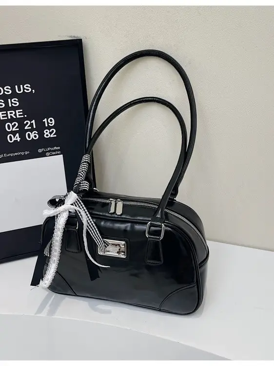 Pink Crossbody Bag with Ribbon for Women 2026 - Image 8