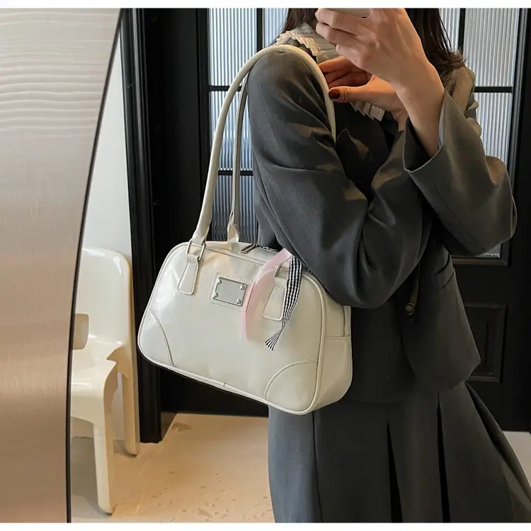 Pink Crossbody Bag with Ribbon for Women 2026 — feature 13
