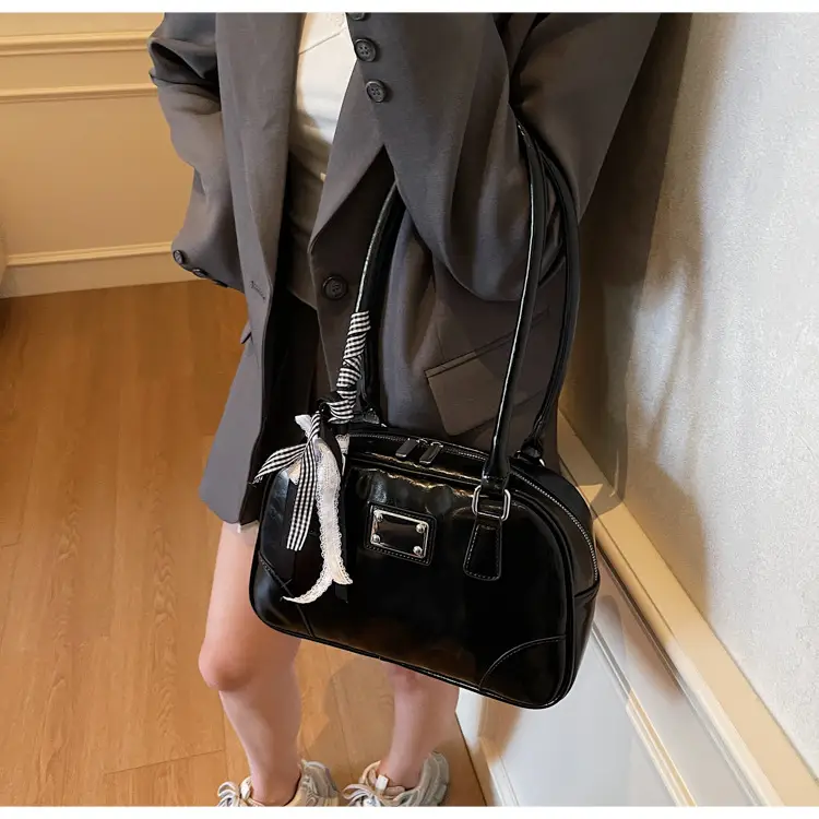 Pink Crossbody Bag with Ribbon for Women 2026 — feature 18